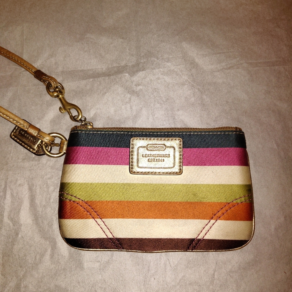 Coach Multicolor Wristlet